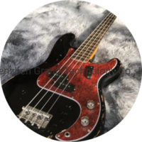 Custom-Precision-4-Strings-Vintage-Relic-Electric-Bass-Guitar-modified